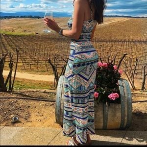 Tribal Maxi Dress